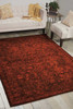 Nourison Timeless TML08 Teal Area Rugs