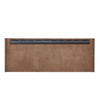Marcello 48" Single Vanity, Chestnut w/ 3 CM Charcoal Soapstone Silestone Top