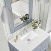 Solene 28" Mirror, Serenity Blue