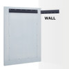 Solene 28" Mirror, Serenity Blue