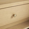 Solene 36" Single Vanity, Seaside Oak, w/ 3 CM Ethereal Noctis Quartz Top