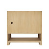 Solene 36" Single Vanity, Seaside Oak, w/ 3 CM Victorian Silver Quartz Top