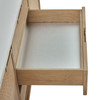 Solene 72" Double Vanity, Seaside Oak, w/ 3 CM Ethereal Noctis Quartz Top