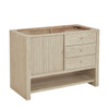 Marigot 48" Single Vanity, Sunwashed Oak w/ 3 CM Carrara White Marble Top