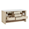 Marigot 72" Double Vanity, Sunwashed Oak w/ 3 CM Eternal Marfil Silestone Top