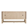 Marigot 72" Double Vanity, Sunwashed Oak w/ 3 CM Eternal Marfil Silestone Top