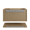 Allamari 36" Single Vanity, Dune Mist w/ 3 CM Siberian Silestone Top