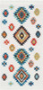 Nourison Tribal Decor TRL07 White Area Rugs