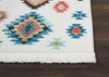 Nourison Tribal Decor TRL07 White Area Rugs