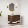 Allamari 36" Single Vanity, Sable w/ 3 CM Siberian Silestone Top
