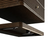 Allamari 36" Single Vanity, Sable w/ 3 CM Victorian Silver Silestone Top