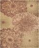 Nourison Tropics TS11 Taupe/green Area Rugs