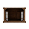 Kinnsden 36" Single Vanity, Sable Oak w/ 3 CM Ethereal Noctis Silestone Top