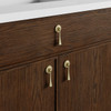 Kinnsden 36" Single Vanity, Sable Oak w/ 3 CM Ethereal Noctis Silestone Top