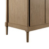 Kinnsden 72" Double Vanity, Weathered Oak w/ 3 CM Victorian Silver Silestone Top w/FreePower Wireless Charger