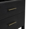 Lucian 72" Double Vanity, Carbon Oak, w/ 3 CM Phantome Eclos Widespread Top