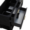 Lucian 72" Double Vanity, Carbon Oak, w/ 3 CM Tajnar Eclos Widespread Top