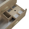 Lucian 72" Double Vanity, Pebble Oak