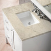 Addison 36" Single Vanity, Glossy White, w/ 3 CM Tajnar Eclos Top