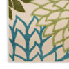 Nourison Aloha ALH05 Green Multicolor Area Rugs