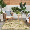 Nourison Aloha ALH17 Ivory Green Area Rugs