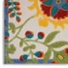 Nourison Aloha ALH17 Ivory Multicolor Area Rugs