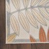 Nourison Aloha ALH18 Blue Mocha Area Rugs