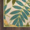 Nourison Aloha ALH18 Green Multicolor Area Rugs