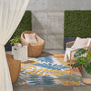 Nourison Aloha ALH18 Ivory Multicolor Area Rugs