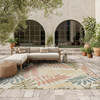 Nourison Aloha ALH18 Ivory Rose Area Rugs