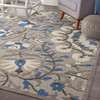 Nourison Aloha ALH20 Grey Multicolor Area Rugs