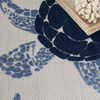 Nourison Aloha ALH27 Navy Blue Area Rugs
