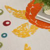 Nourison Aloha ALH27 Teal Multicolor Area Rugs