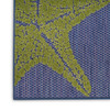 Nourison Aloha ALH28 Blue Multicolor Area Rugs