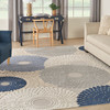 Nourison Aloha ALH29 Blue Grey Area Rugs