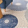 Nourison Aloha ALH29 Blue Grey Area Rugs