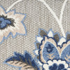 Nourison Aloha ALH31 Blue Grey Area Rugs