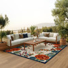 Nourison Aloha ALH32 Ivory Multicolor Area Rugs