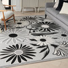 Nourison Aloha ALH33 Black White Area Rugs
