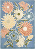 Nourison Aloha ALH33 Blue Sage Area Rugs