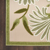 Nourison Aloha ALH33 Ivory Green Area Rugs