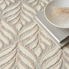 Nourison Aloha ALH35 Ivory Grey Area Rugs