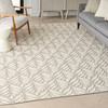 Nourison Aloha ALH35 Ivory Grey Area Rugs