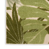 Nourison Aloha ALH40 Ivory Green Area Rugs