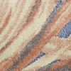 Nourison Aloha ALH43 Blue Rose Area Rugs