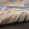 Nourison Aloha ALH43 Blue Rose Area Rugs