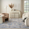 Nourison Allur ALR03 Light Blue Area Rugs