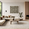 Nourison Ambiance AMI02 Grey Silver Area Rugs
