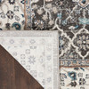Nourison American Manor AMR01 Grey Ivory Area Rugs