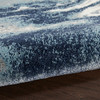 Nourison American Manor AMR03 Blue Ivory Area Rugs